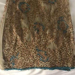 Designer made short Indian dress